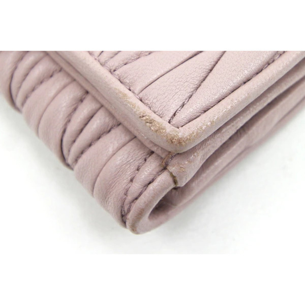 Miu Miu wallet pink Matelasse nappa leather - Picture 5 of 8